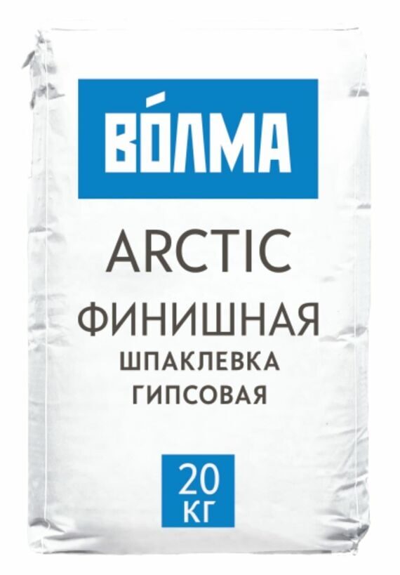 Шпаклевка финишная гипсовая ARCTIC